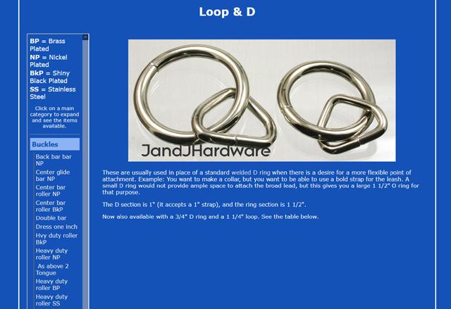 A view of the expanded menu