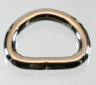 Nickel plated D ring