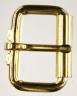 Buckle heel bar roller brass plate
