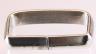 Belt keeper deluxe nickel plated